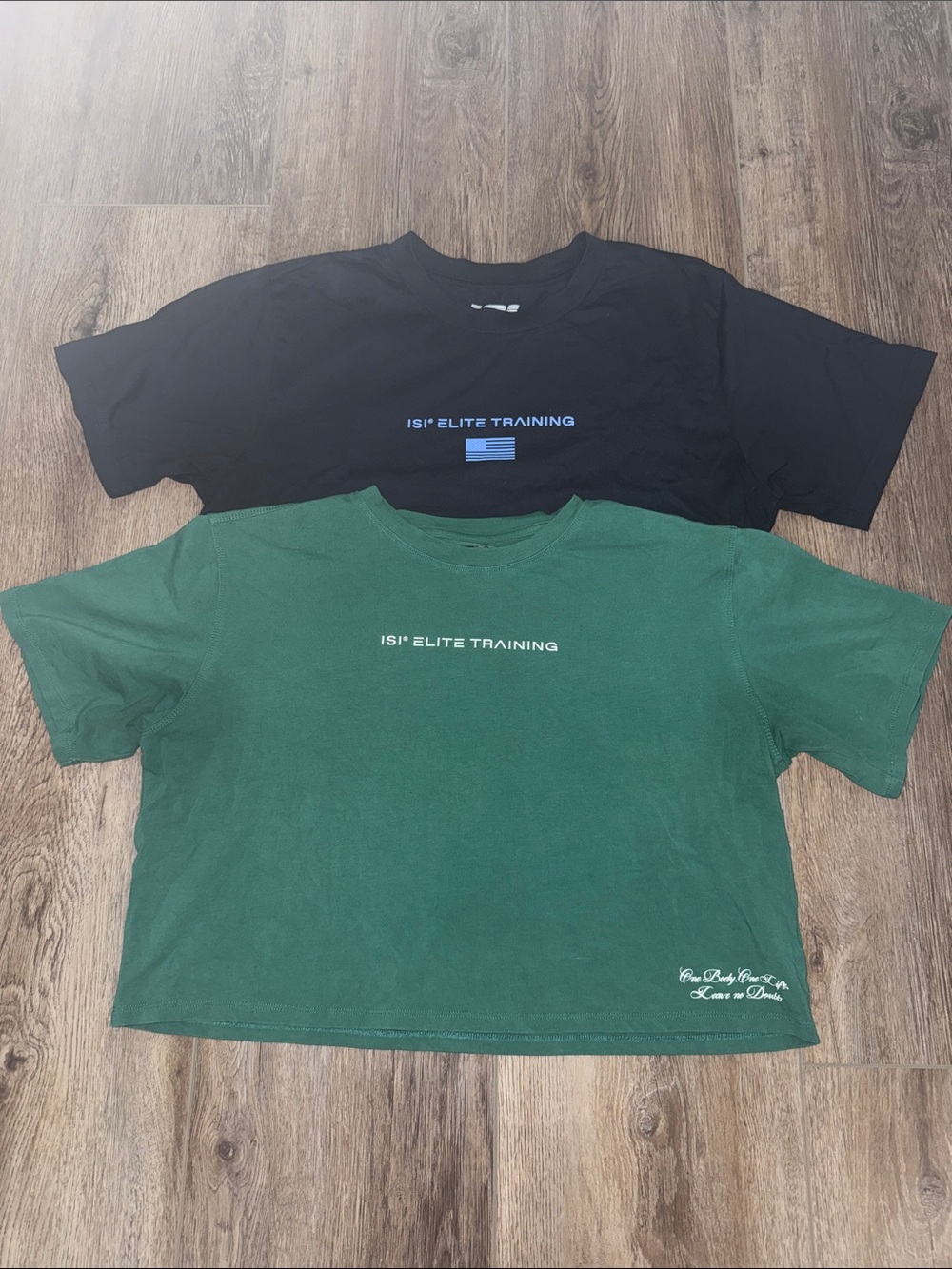 EUC ISI Training Cropped Tee Bundle